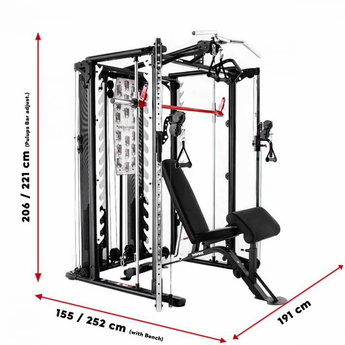 Inspire Fitness SCS Smith Cage System UK Fitness Equipment